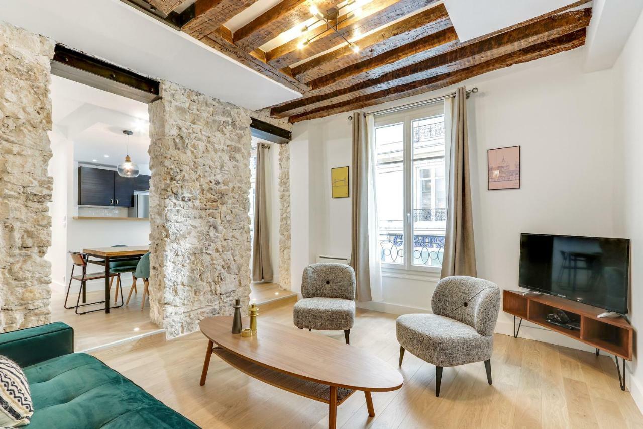 Pick A Flat'S Apartment In Le Marais - Rue Saint Apoline Париж Экстерьер фото